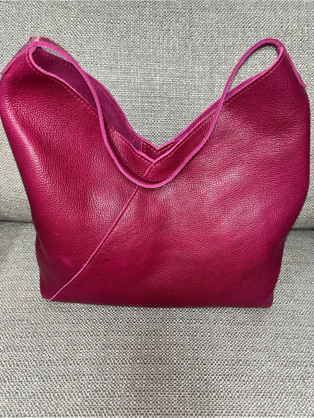 Portland Leather Goods Oversized Naomi- Orchid - Picture 3 of 5